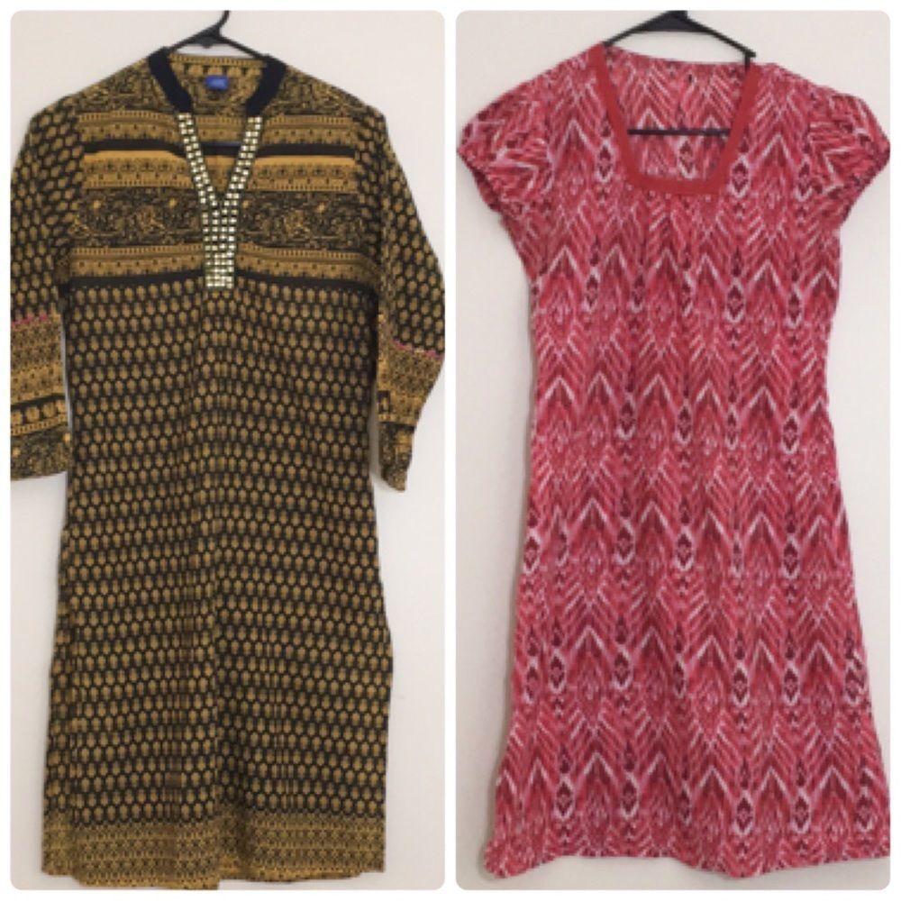 💜Three Indian Kurtis. Size:34 - Picture 2 of 7